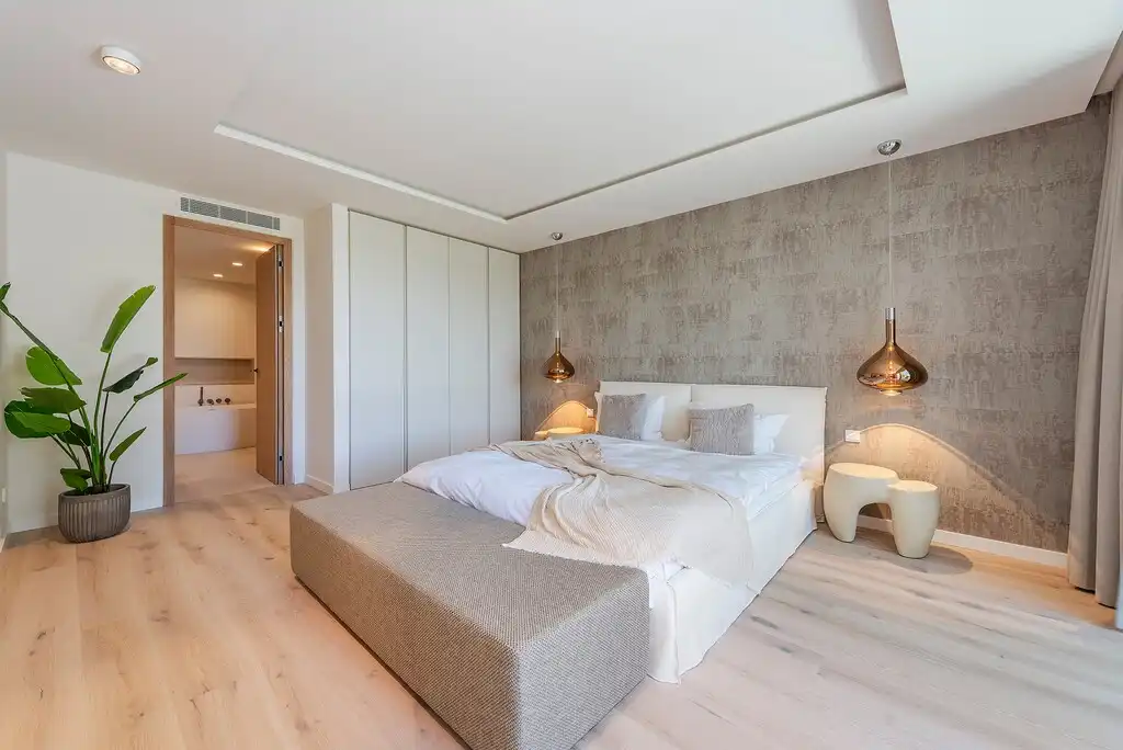 Bedroom of Houses for sale in Calvià  with Air Conditioner, Heating and Private garden