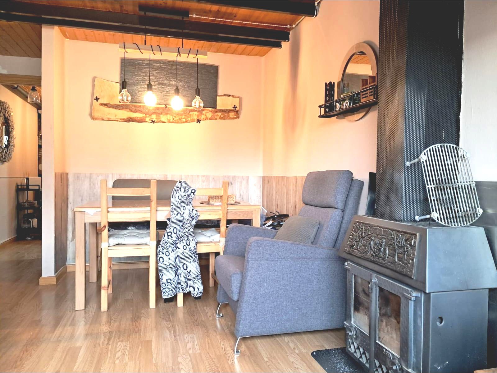 Dining room of Duplex for sale in Villanúa  with Heating, Private garden and Parquet flooring