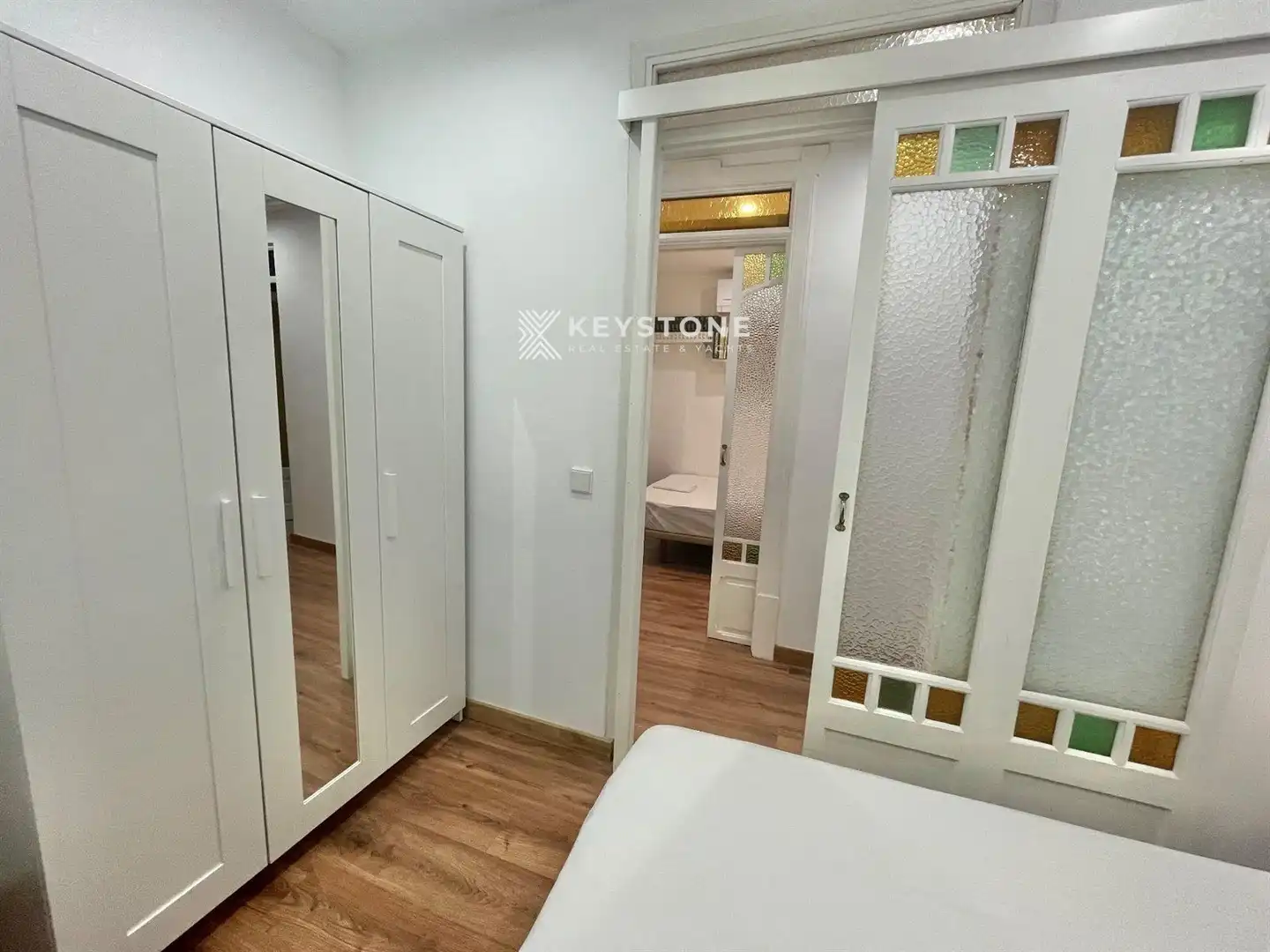 Bedroom of Flat for sale in  Palma de Mallorca  with Air Conditioner, Heating and Parquet flooring