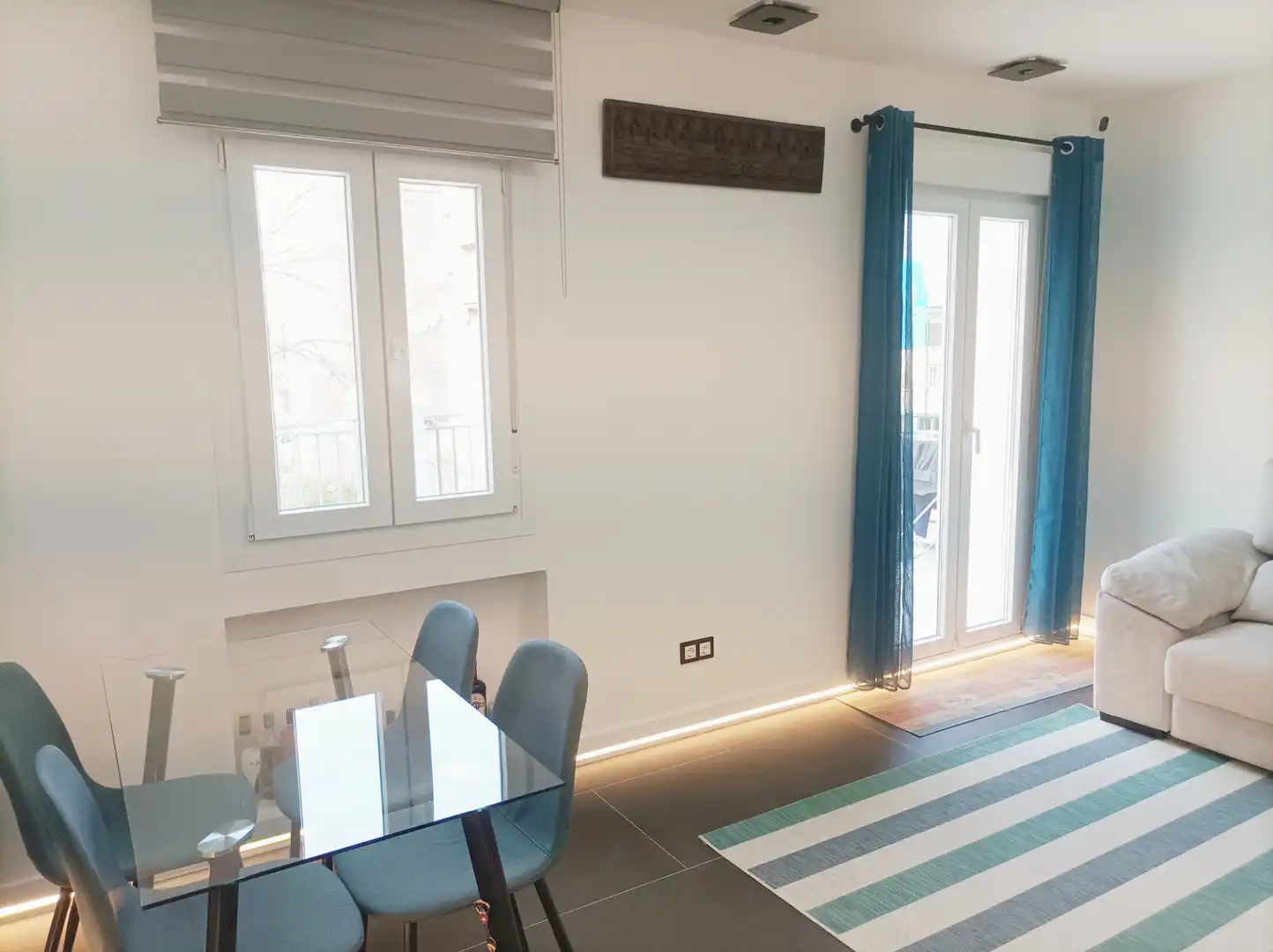 Esszimmer von Wohnung zum Verkauf in Madrid mit Klimaanlage, Heizung und Terrasse