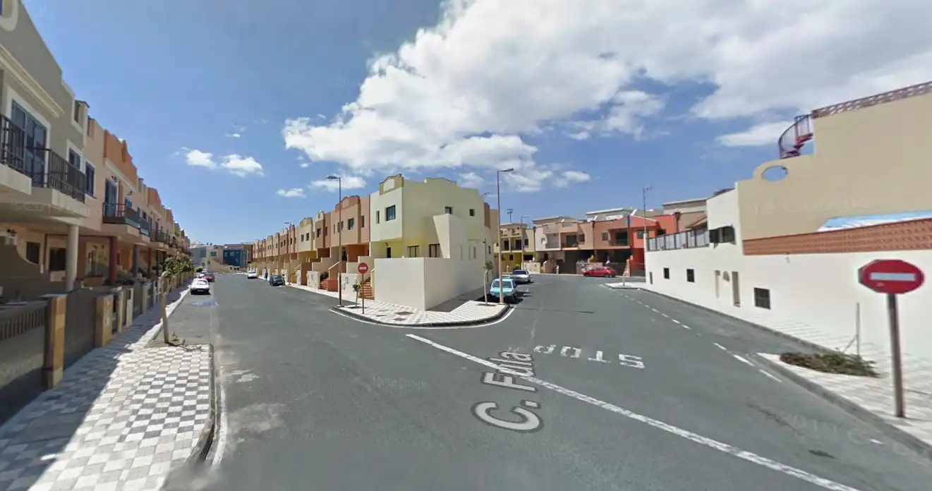 Vista exterior de Casa adosada en venta en Agüimes con Jardín privado