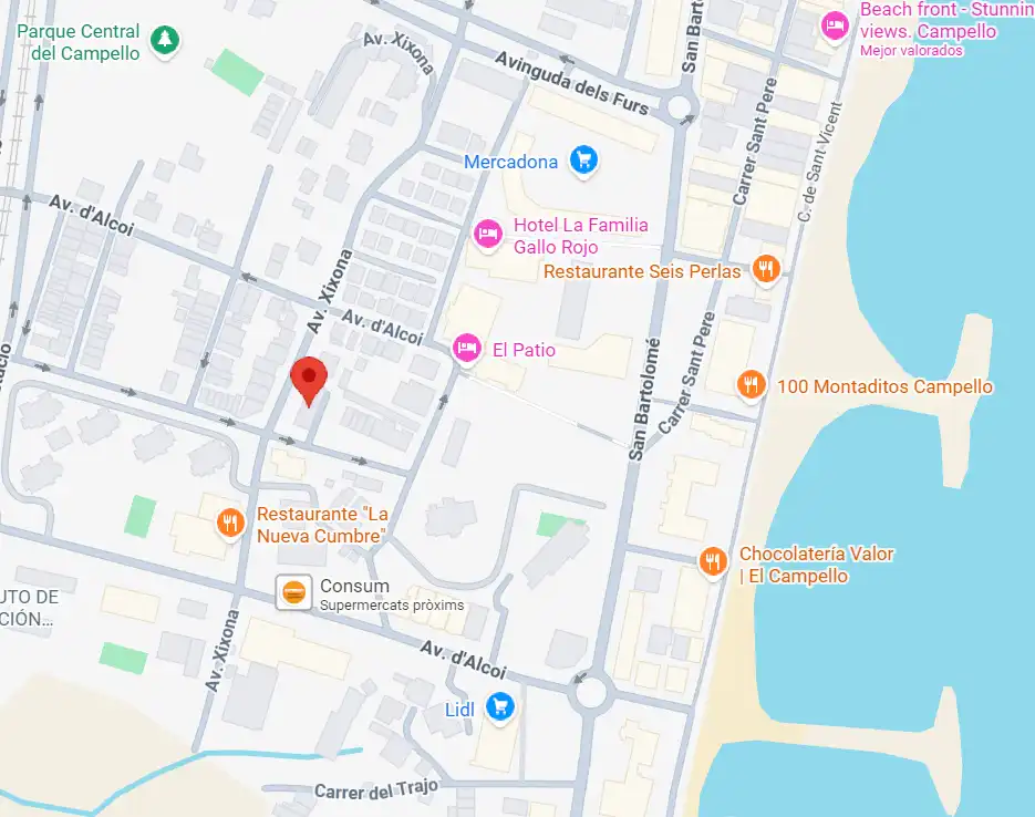 Außenansicht von Garage zum Verkauf in El Campello