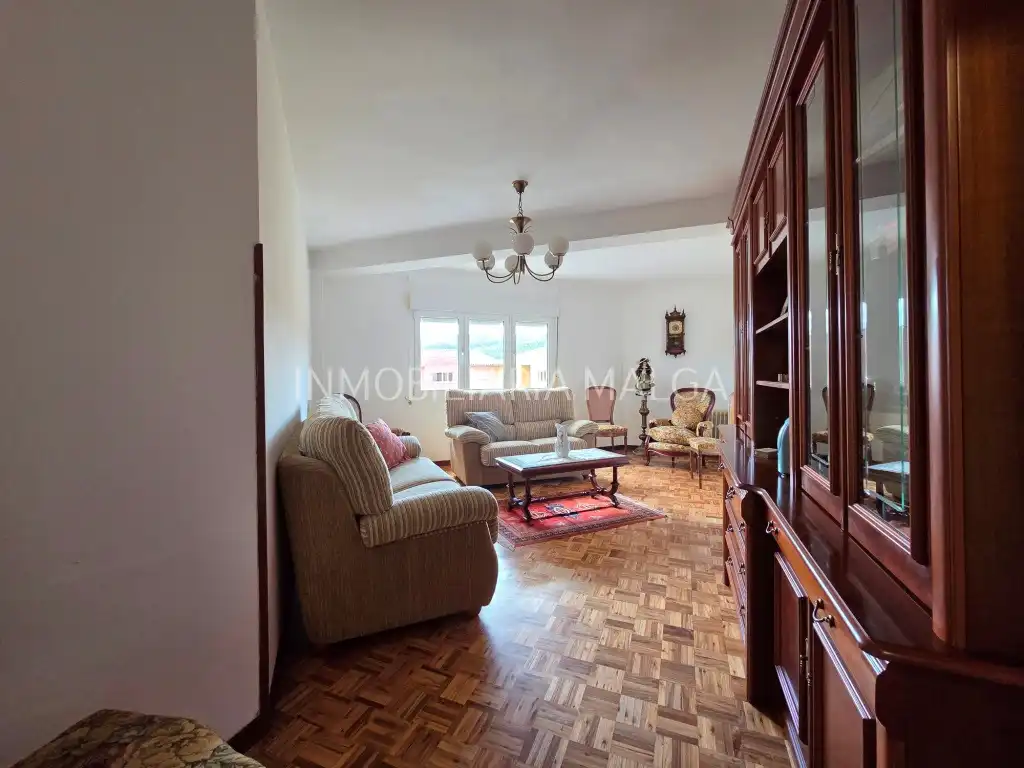 Sala de estar de Piso en venta en Colunga con Parquet y Amueblado