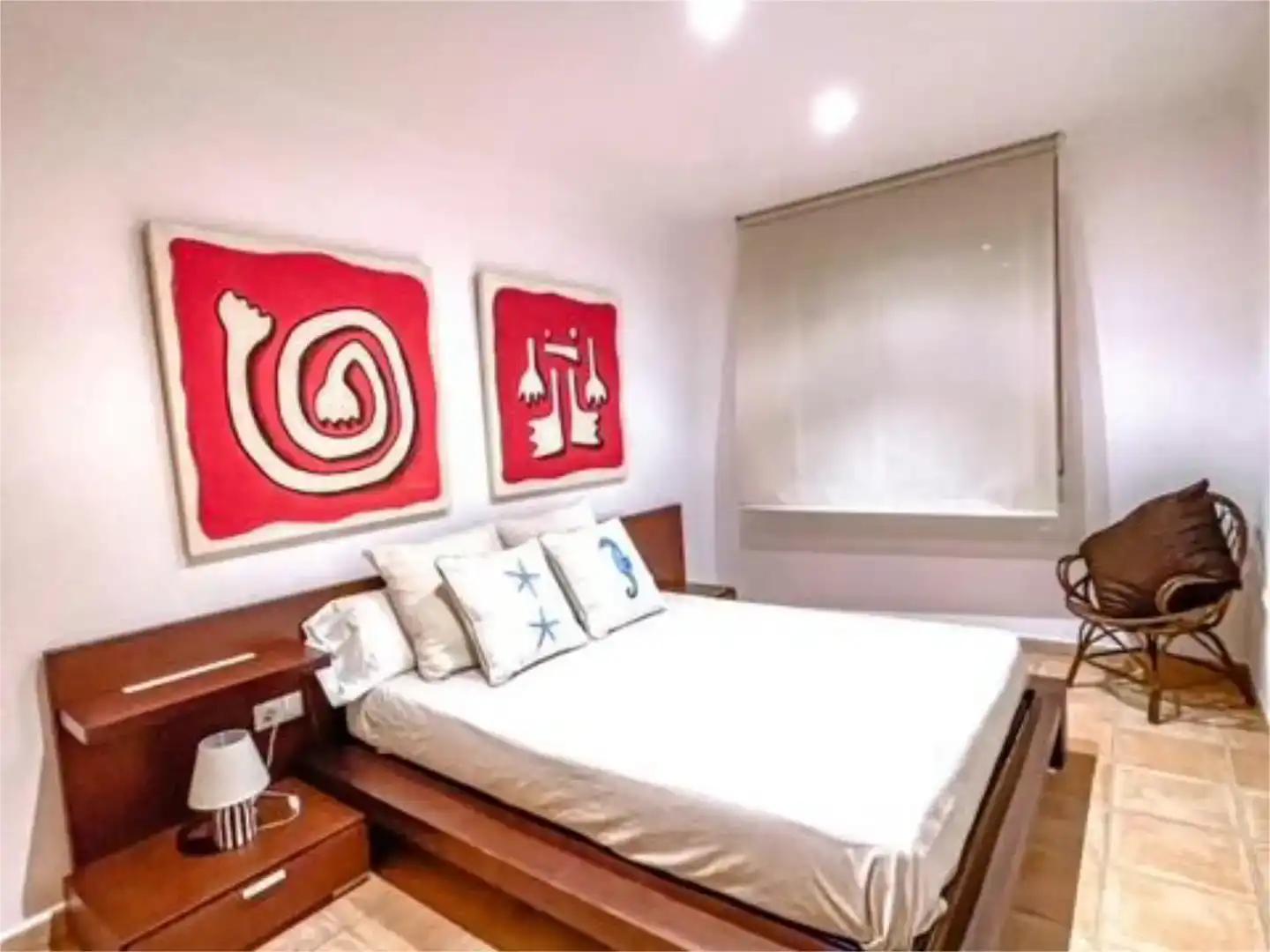 Bedroom of Flat for rent in Las Marinas / Les Marines