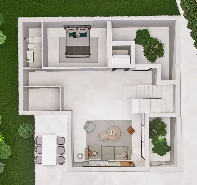 Casa di nuova costruzione con terrazza in vendita a Avenida Barcelona, imagen 30