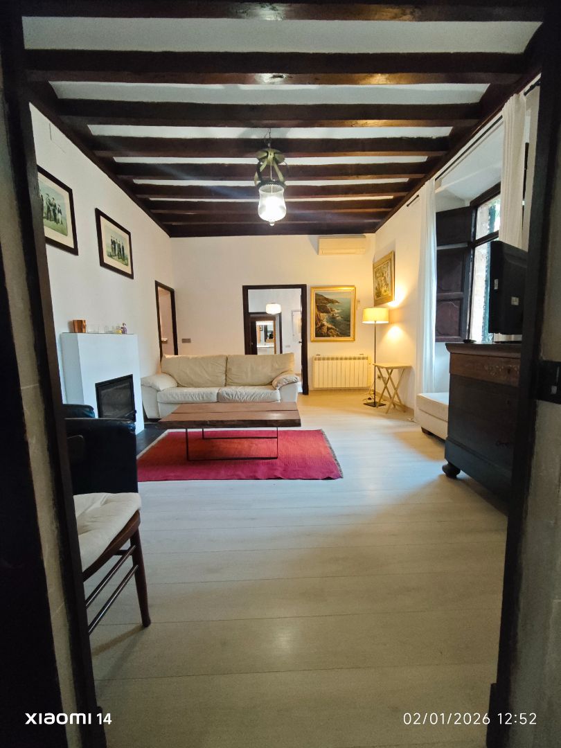Living room of Flat to rent in  Palma de Mallorca  with Air Conditioner, Heating and Parquet flooring