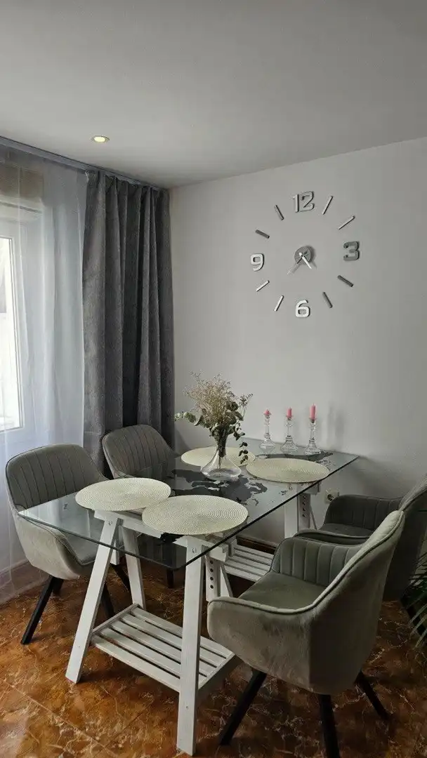 Comedor de Piso de alquiler en Valencia con Aire acondicionado y Amueblado