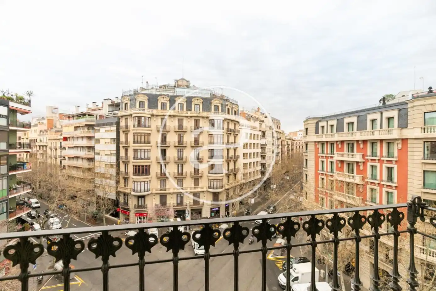 Vista exterior de Pis de lloguer en Barcelona amb Aire condicionat, Calefacció i Moblat