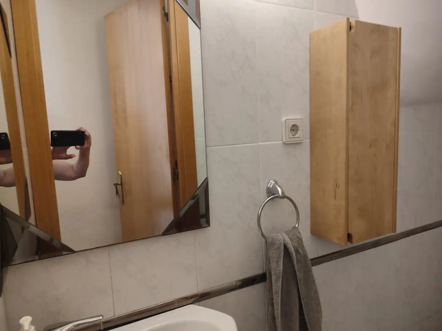 Bathroom of Flat for sale in Sant Adrià de Besòs  with Heating, Terrace and Furnished