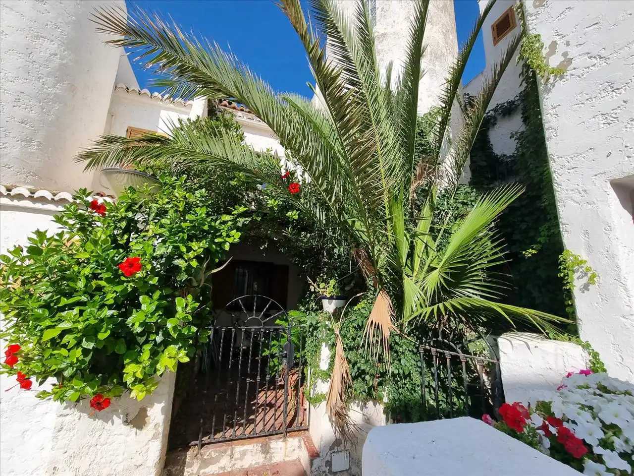 Jardín de Casa adosada en venta en Valencia con Aire acondicionado