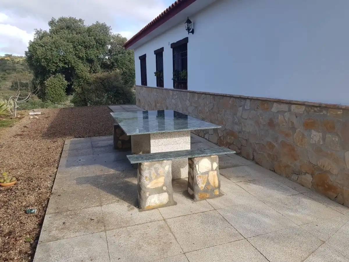 Terrasse von Country house zum Verkauf in Villanueva del Rey mit Privatgarten und Abstellraum