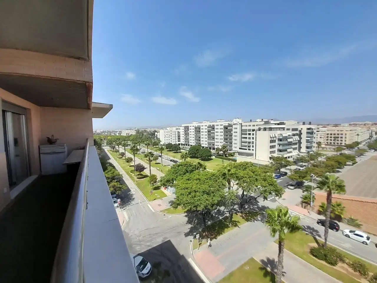 Vista exterior de Piso de alquiler en Málaga con Calefacción, Parquet y Lavadora