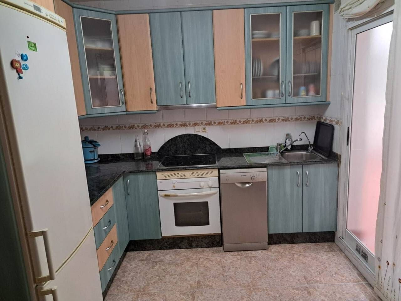 Cocina de Piso en venta en  Murcia Capital con Aire acondicionado, Trastero y Amueblado