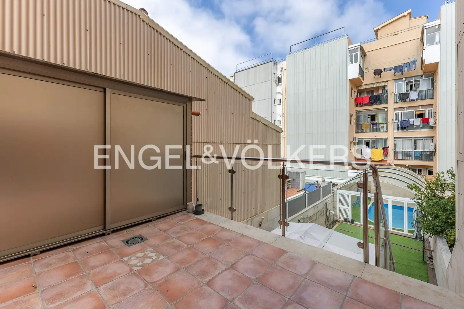 Terraza de Casa o chalet en venta en El Prat de Llobregat con Aire acondicionado, Calefacción y Jardín privado