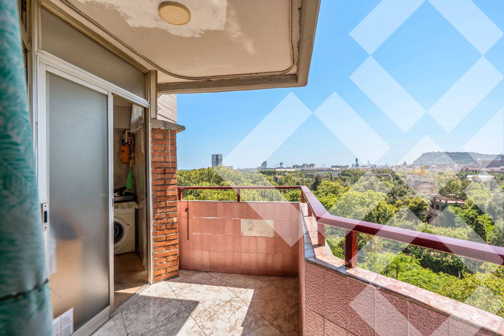 Terrassa de Dúplex en venda en  Barcelona Capital amb Parquet, Terrassa i Moblat