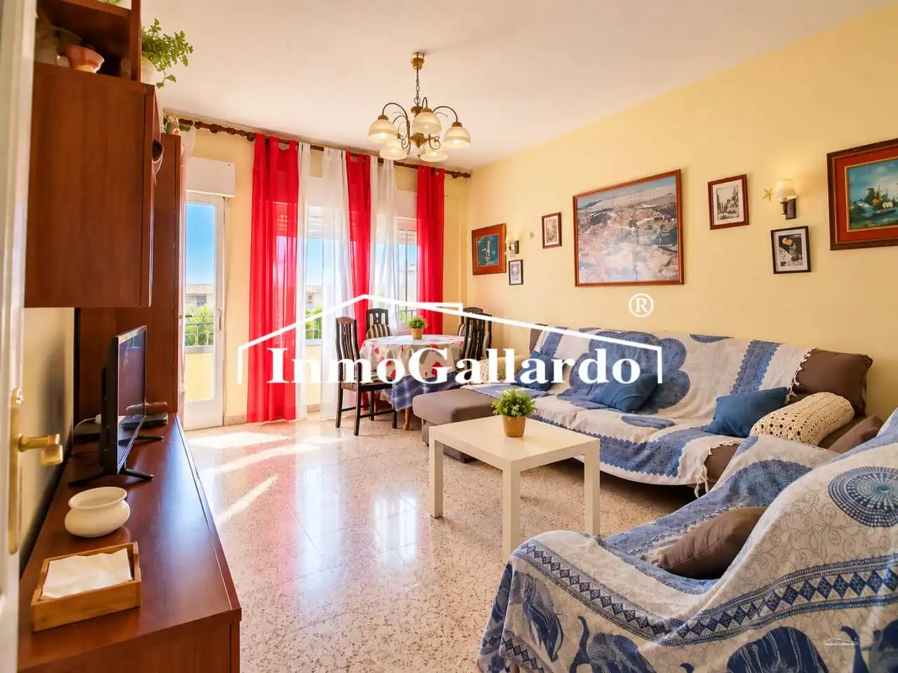 Sala de estar de Piso en venta en Málaga con Terraza y Trastero