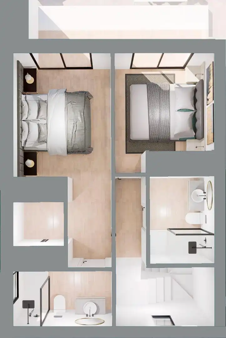 Habitación de Casa o chalet en venta en Orihuela con Aire acondicionado, Jardín privado y Terraza