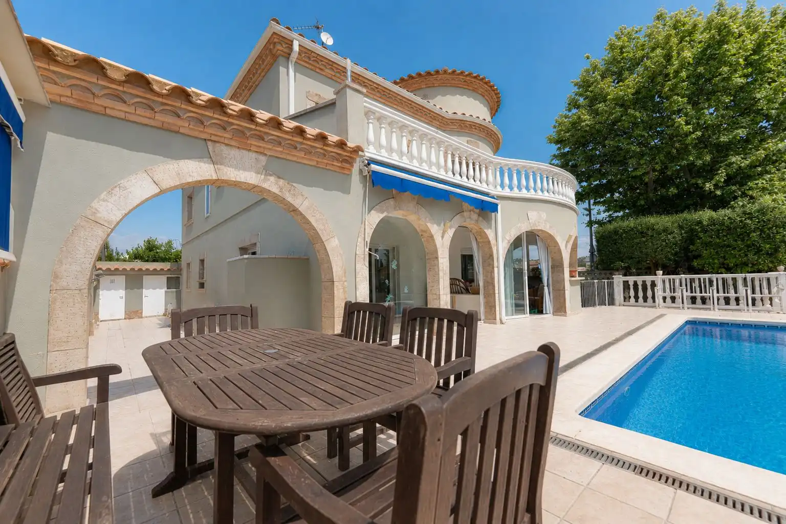 Terraza de Casa o chalet en venta en Empuriabrava con Terraza y Piscina
