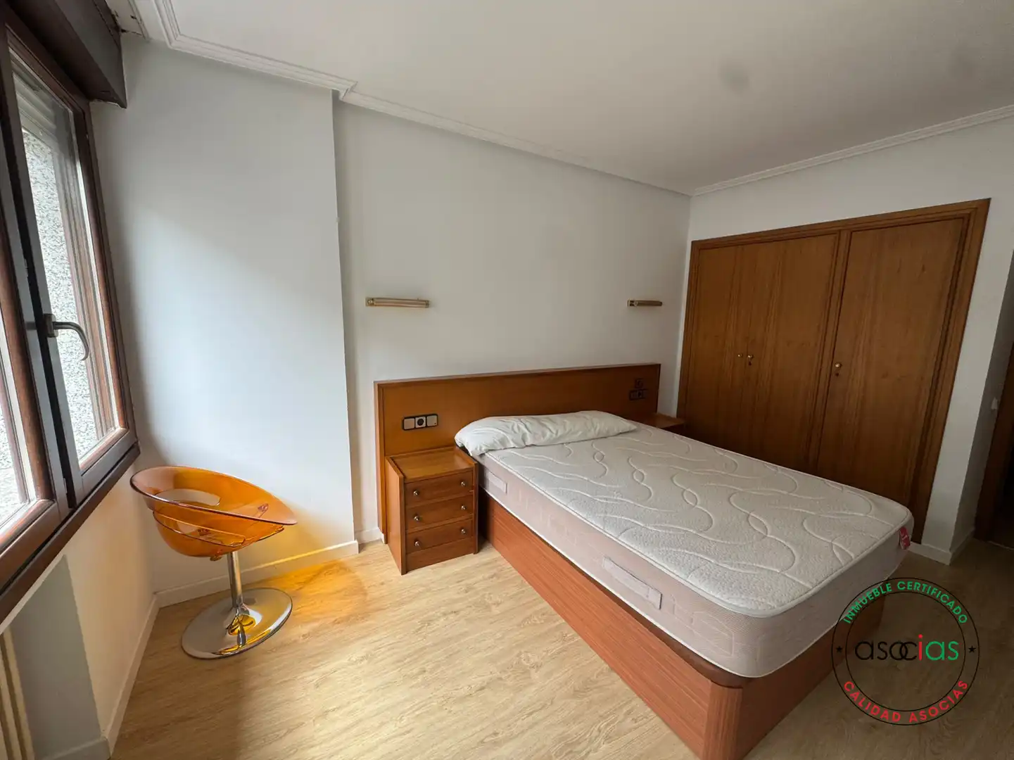 Bedroom of Flat for rent in Oviedo   with Heating and Balcony