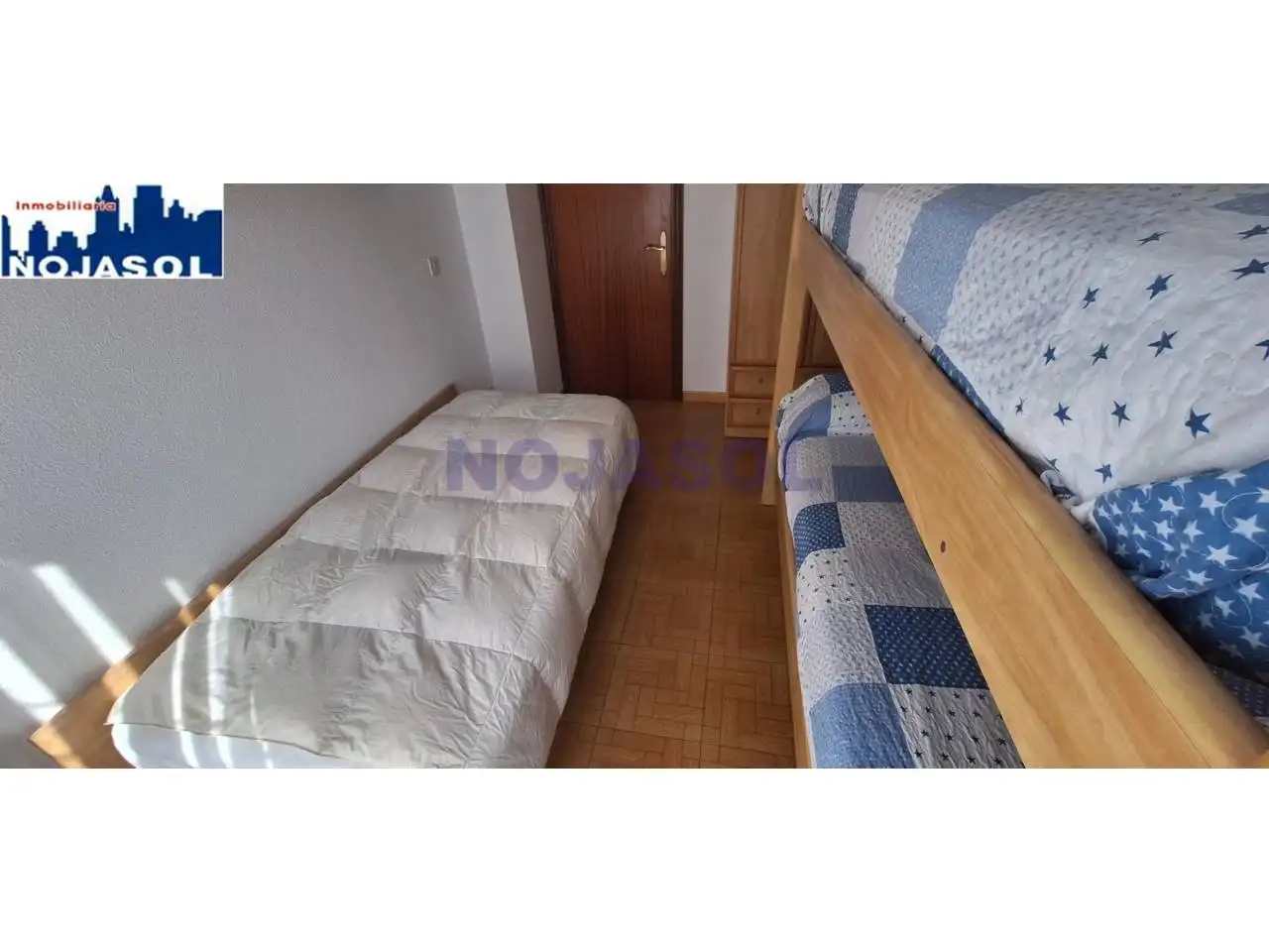 Bedroom of Flat for rent in Noja  with Heating, Terrace and Furnished