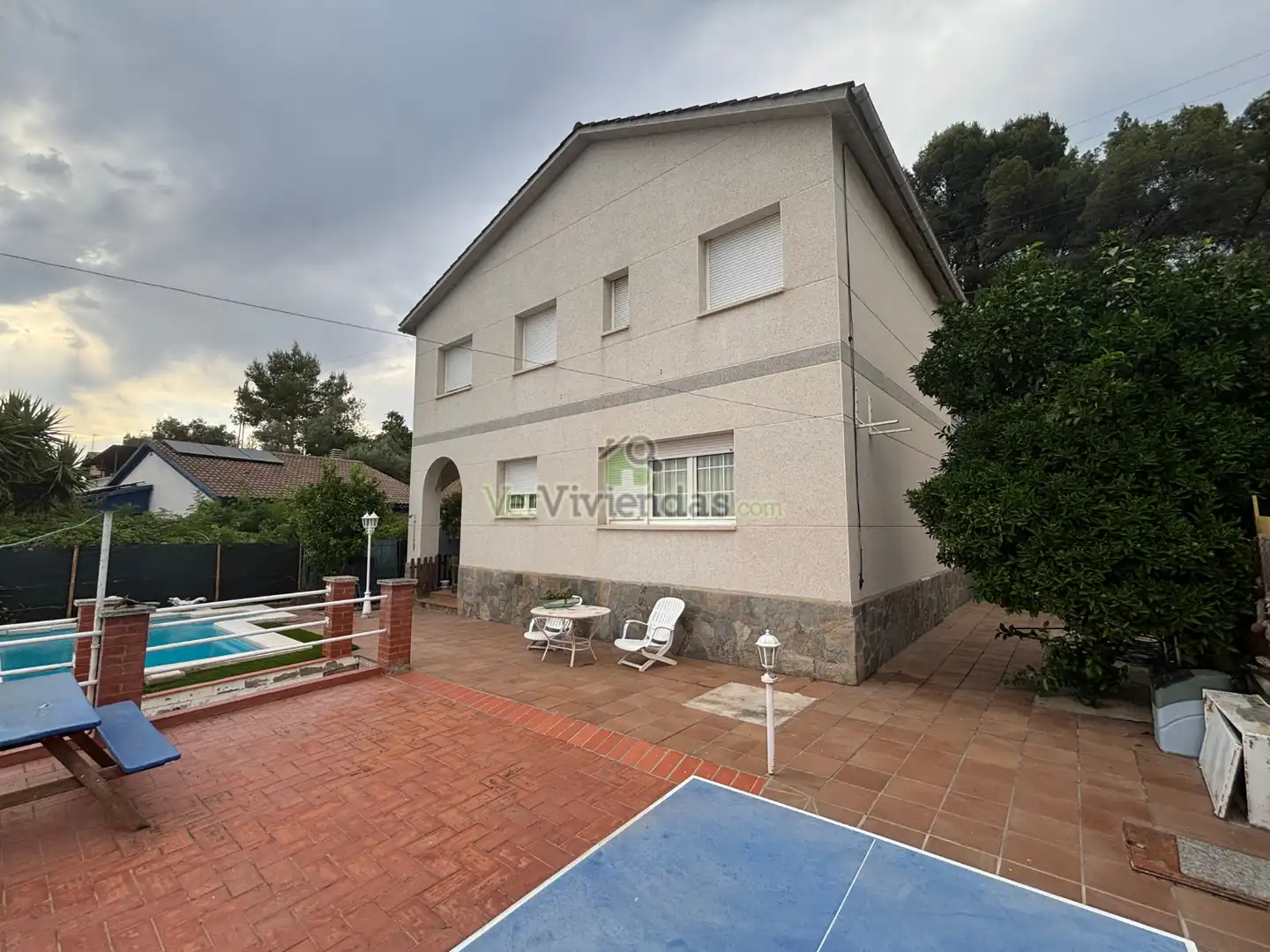 Vista exterior de Casa o xalet en venda en Piera amb Aire condicionat, Calefacció i Jardí privat