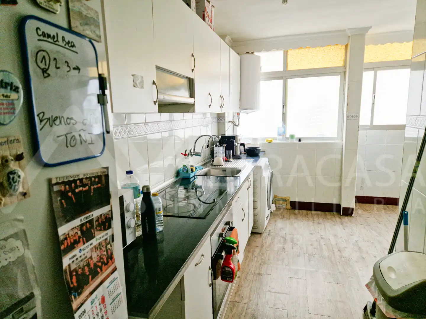 Kitchen of Flat for sale in Málaga  with Storage room and Furnished