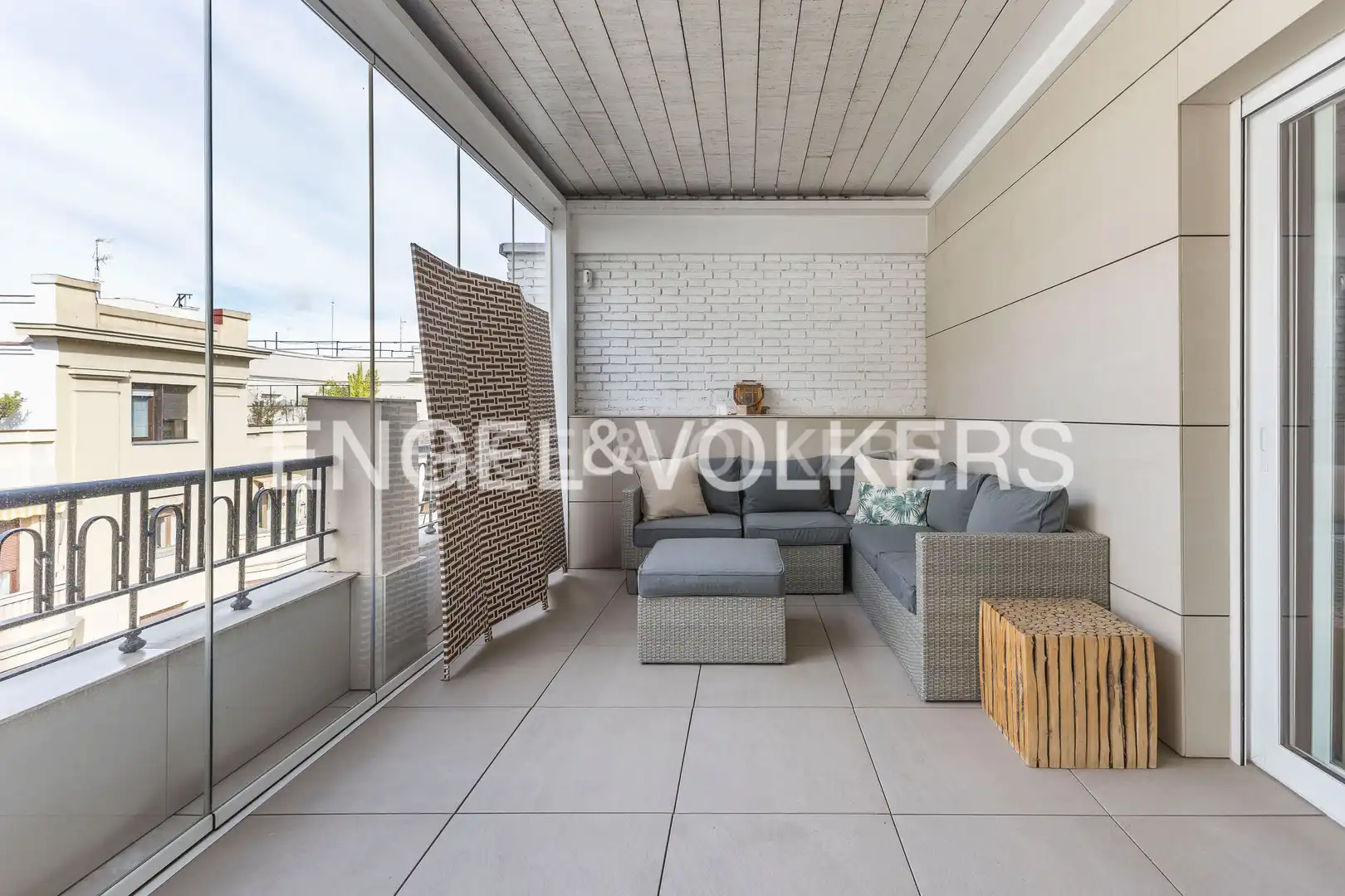Terraza de Ático de alquiler en Madrid con Aire acondicionado, Calefacción y Terraza