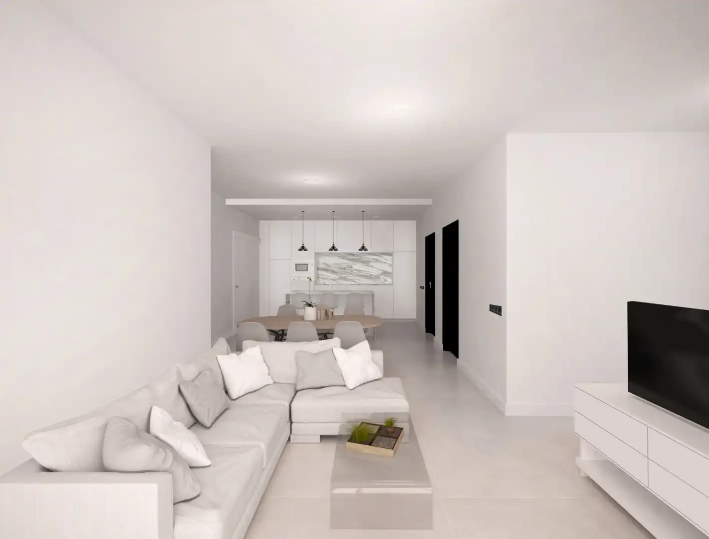 Sala de estar de Planta baja en venta en Vilanova i la Geltrú con Aire acondicionado, Calefacción y Horno