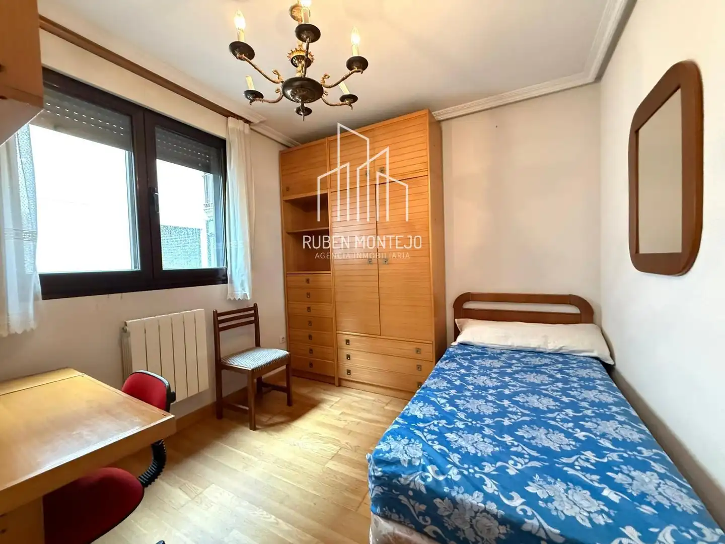 Bedroom of Flat for rent in Salamanca  with Heating, Terrace and Furnished
