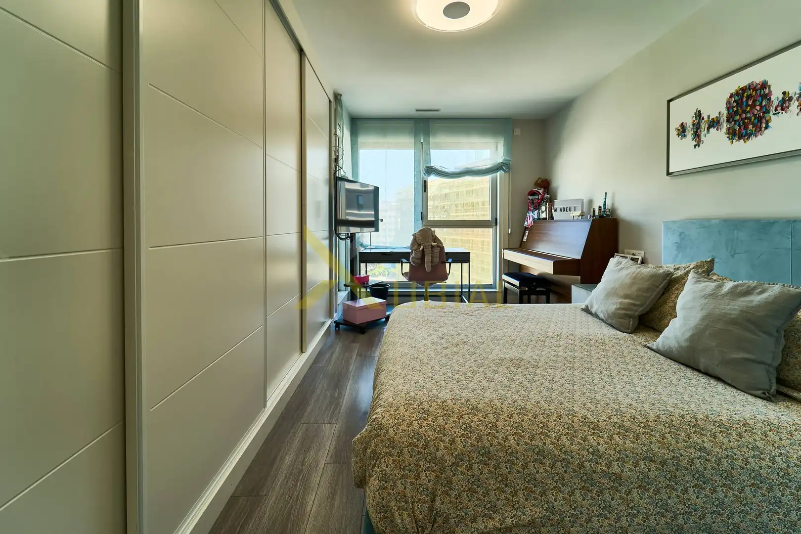 Bedroom of Flat for sale in A Coruña Capital   with Storage room, Furnished and Balcony