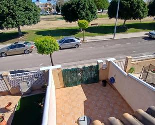 Exterior view of Single-family semi-detached for sale in Pilar de la Horadada  with Heating, Terrace and Balcony