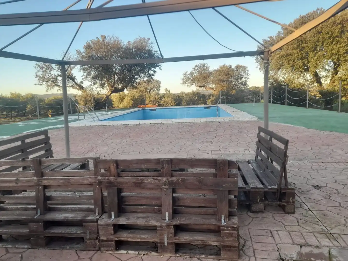 Piscina de Finca rústica en venta en Fuente Obejuna con Jardín privado
