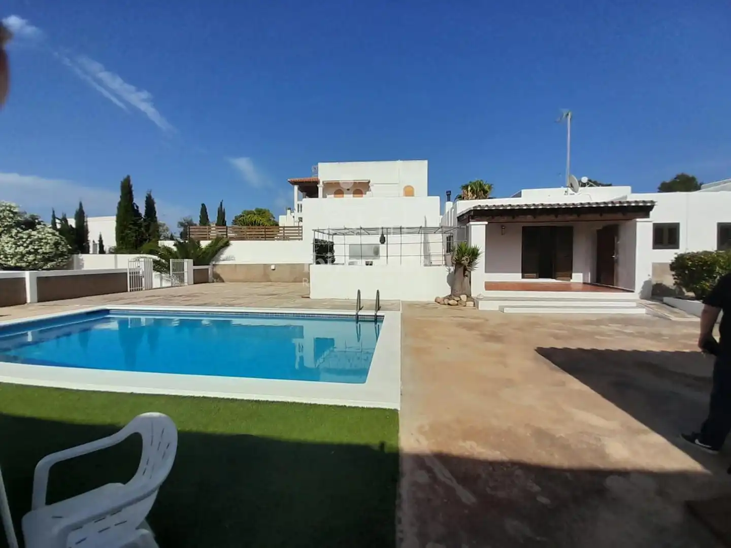 Piscina de Casa o xalet en venda en Sant Josep de sa Talaia amb Aire condicionat, Calefacció i Parquet