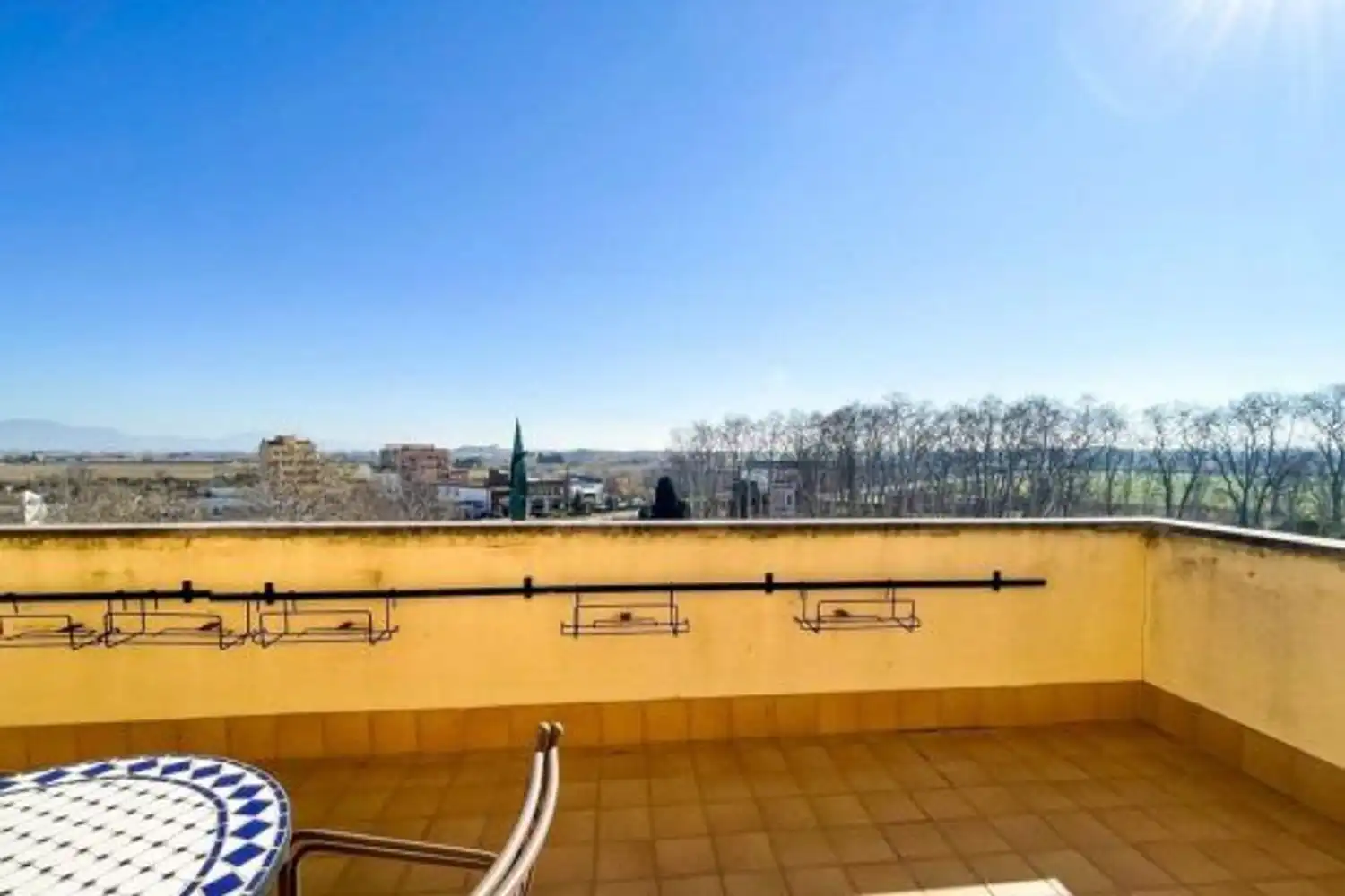 Terrace of Flat for sale in Figueres  with Air Conditioner and Terrace