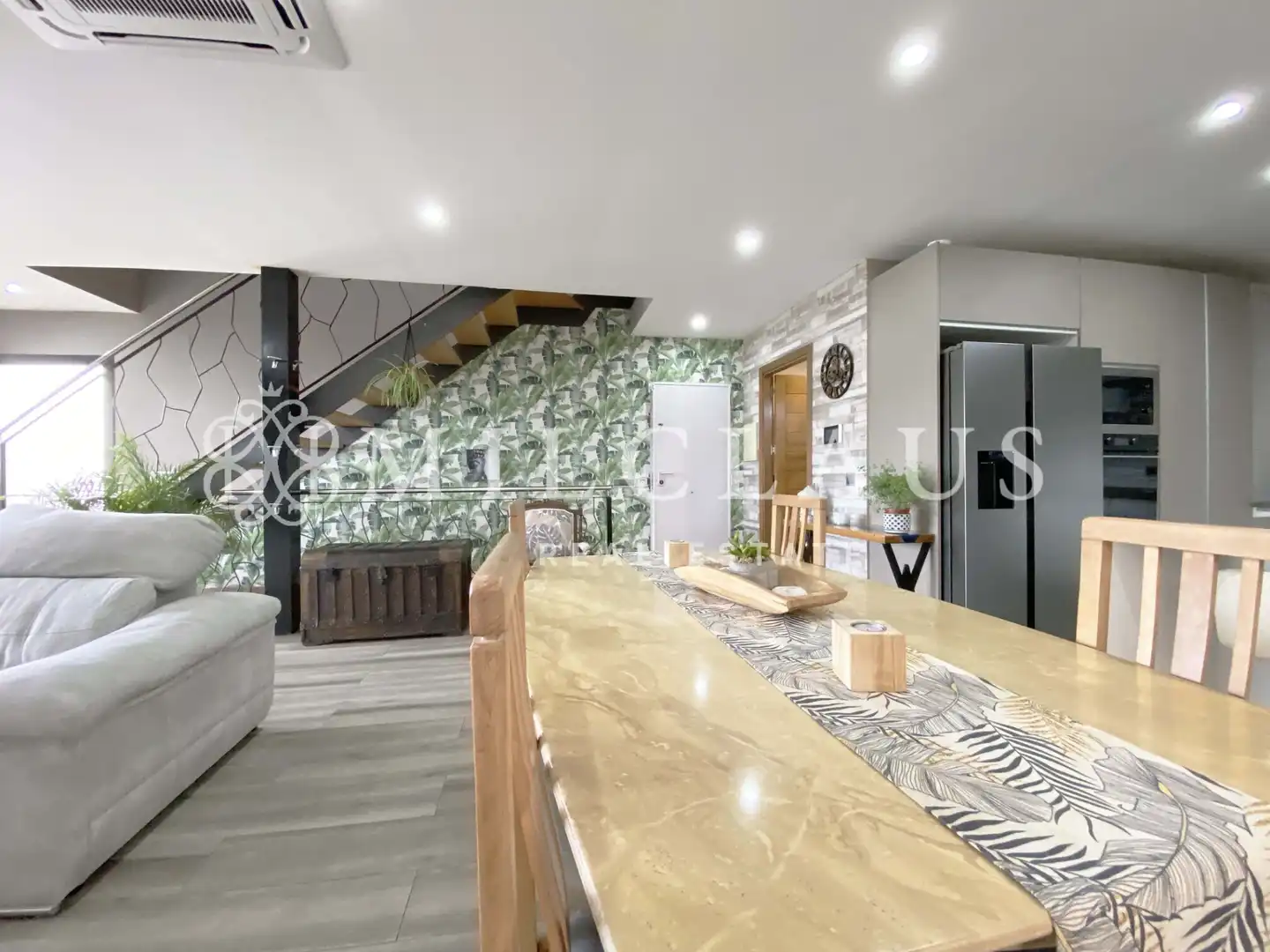 Küche von Haus oder Chalet zum Verkauf in Lliçà d'Amunt mit Klimaanlage, Heizung und Privatgarten