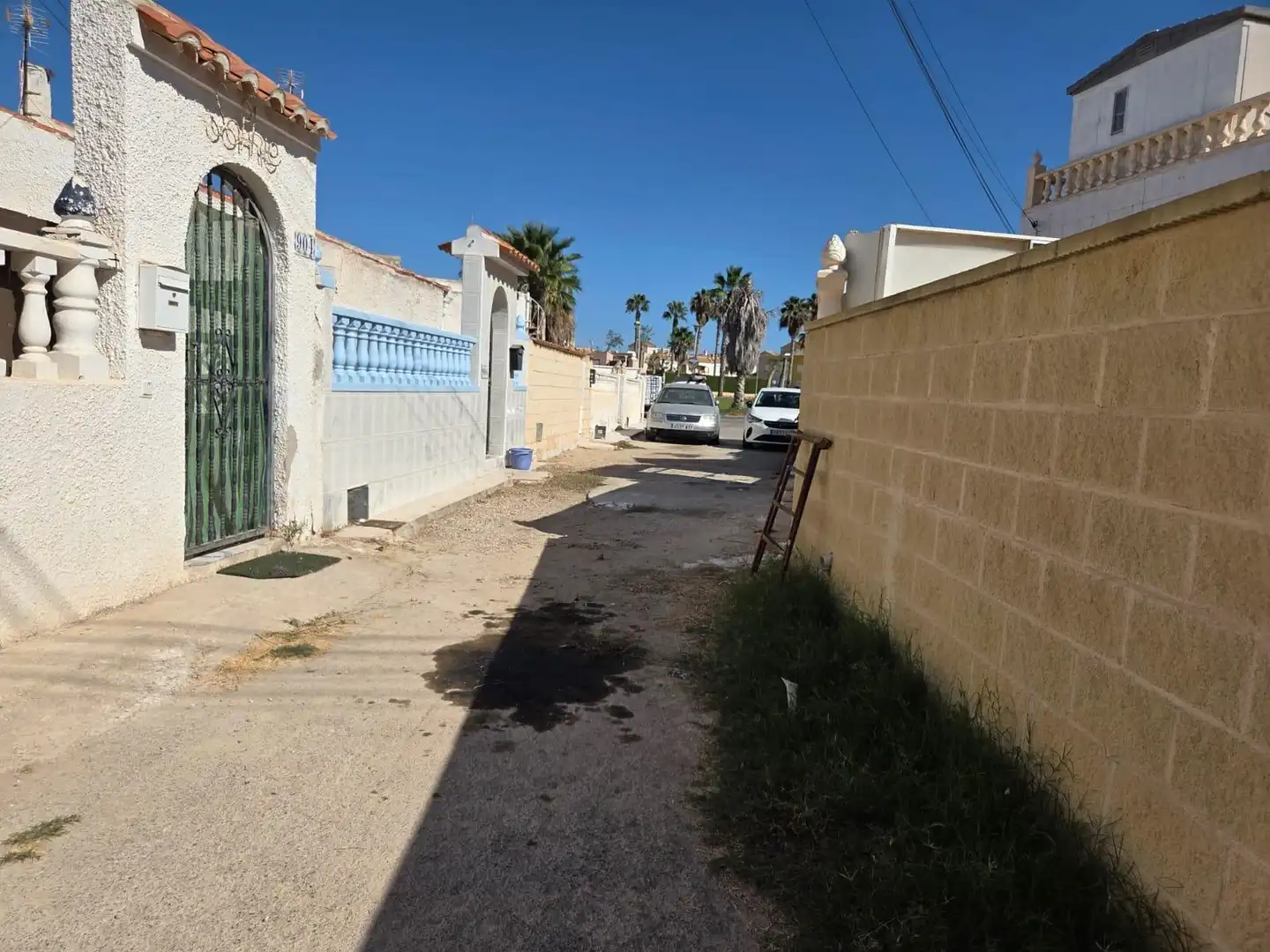 Vista exterior de Casa o xalet en venda en Torrevieja amb Jardí privat i Terrassa