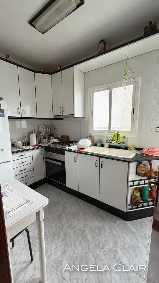Kitchen of Flat for sale in Barcelona  with Terrace and Balcony
