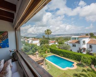 Garden of House or chalet to rent in Jávea / Xàbia  with Terrace, Storage room and Swimming Pool