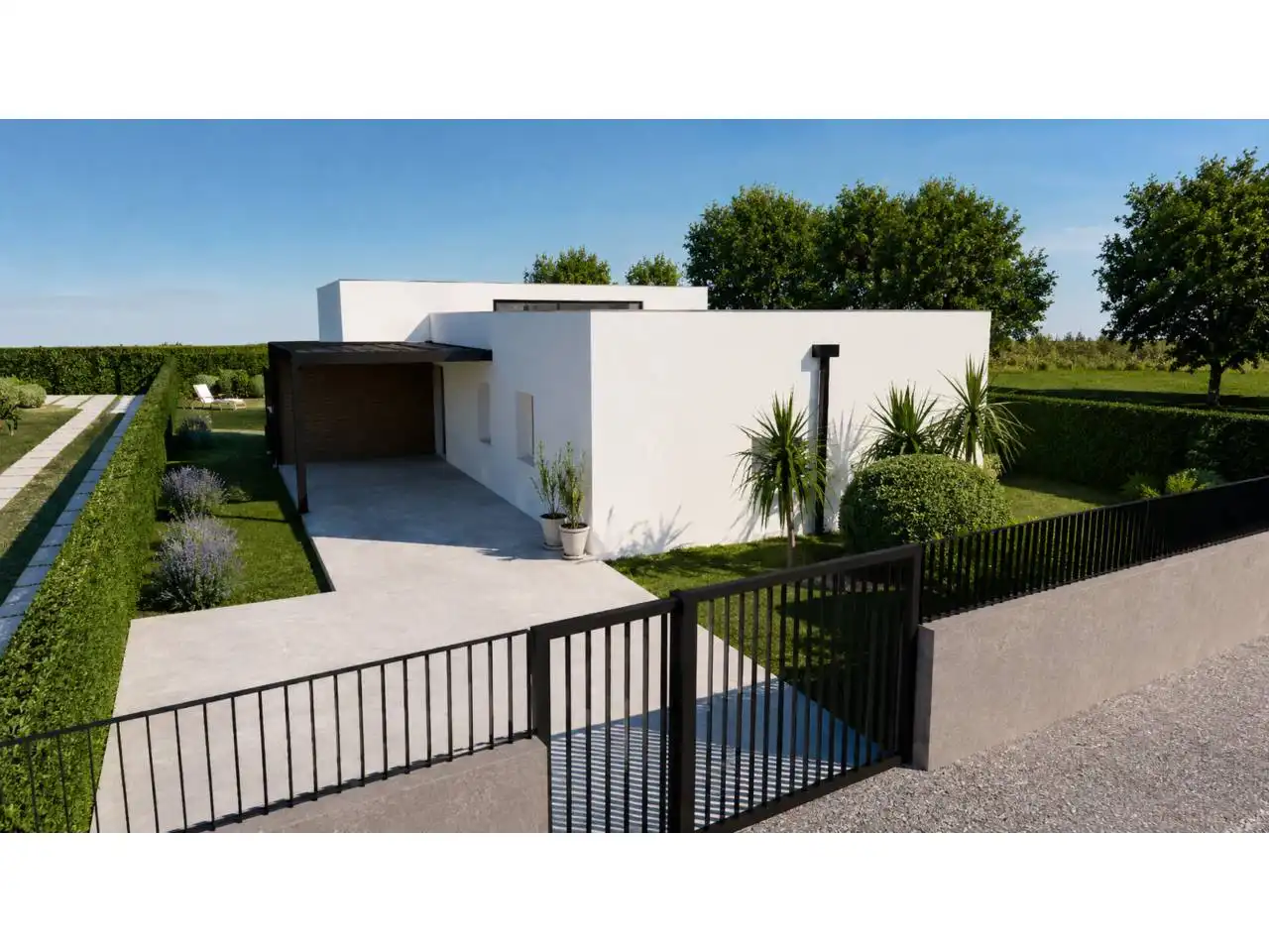 Vista exterior de Casa o xalet en venda en Salceda de Caselas amb Aire condicionat i Jardí privat