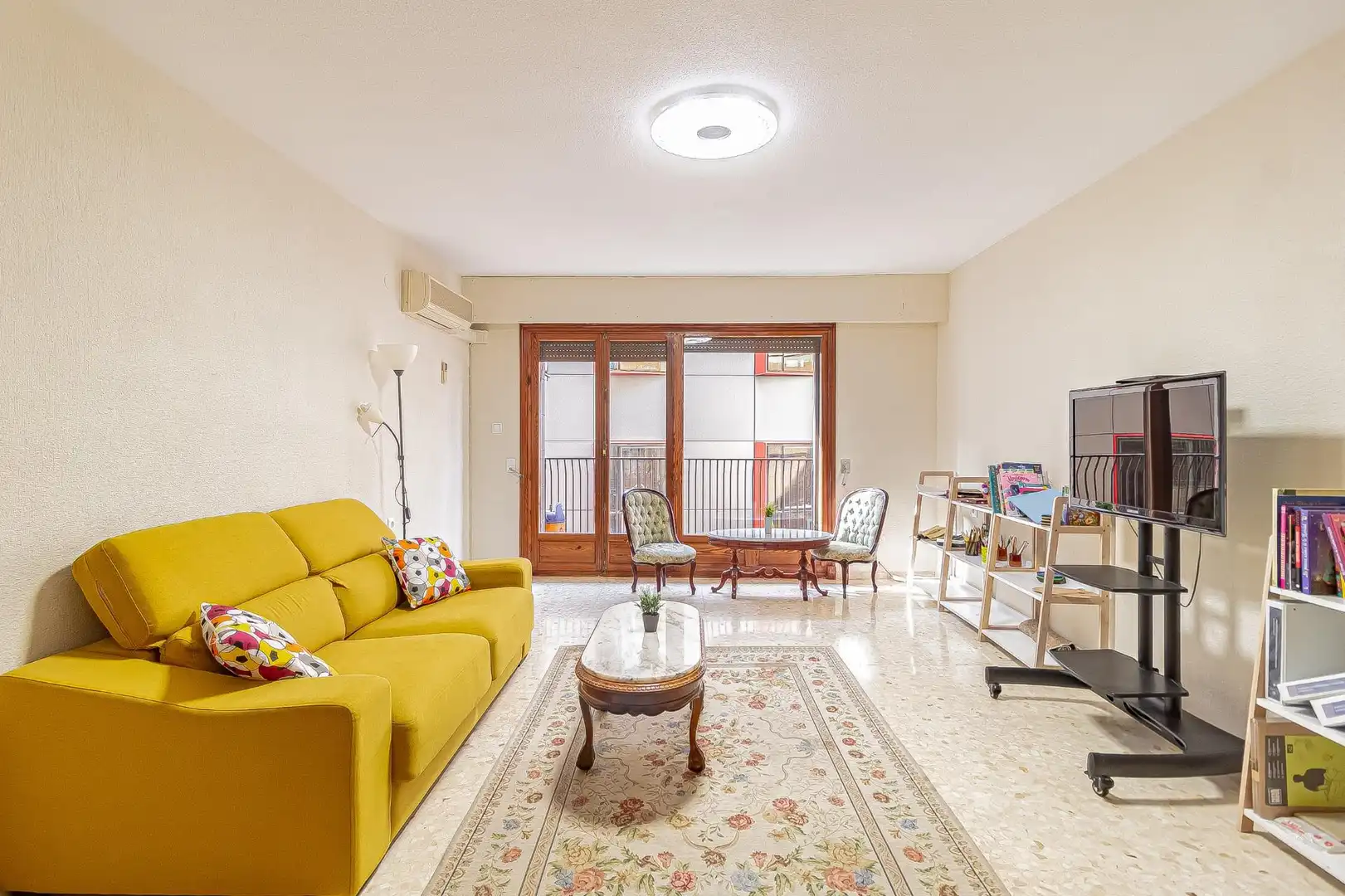 Sala de estar de Piso en venta en Cartagena con Aire acondicionado y Balcón