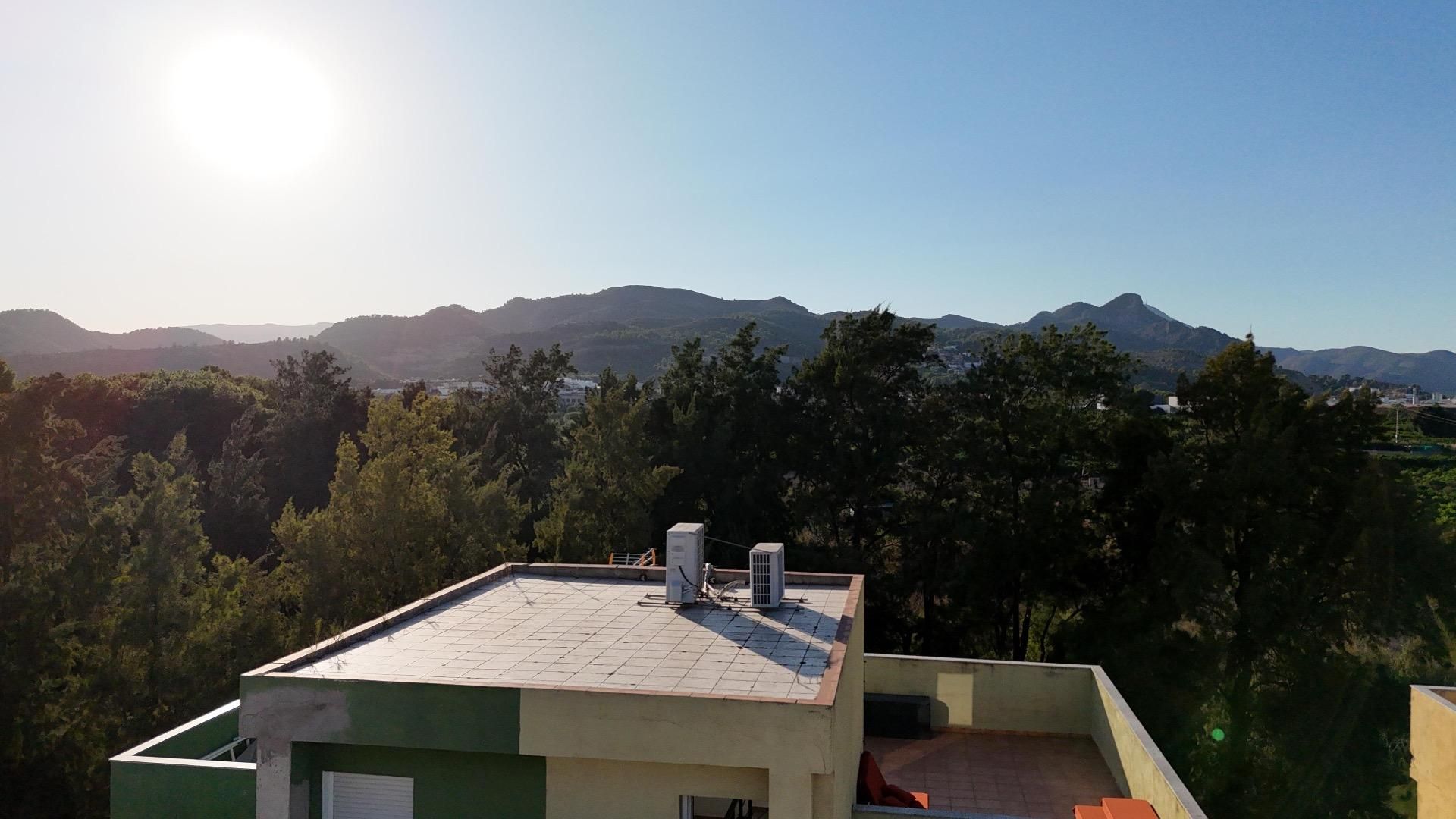 Terrassa de Casa adosada en venda en Almoines amb Aire condicionat, Jardí privat i Terrassa