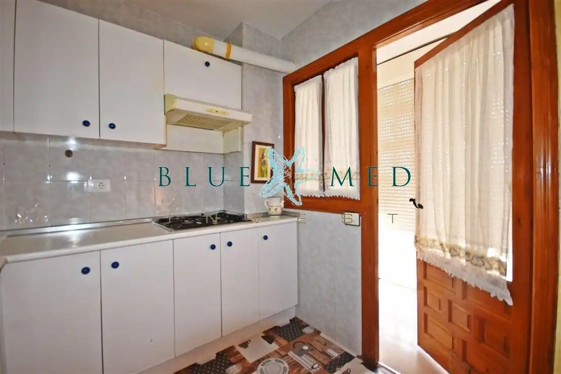 Cocina de Apartamento en venta en Mazarrón con Aire acondicionado, Calefacción y Terraza