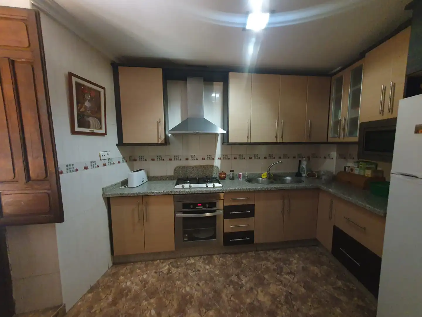 Cuina de Casa o xalet en venda en Guadix amb Terrassa i Moblat