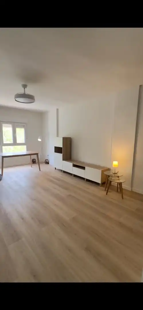 Sala d'estar de Apartament de lloguer en Murcia amb Aire condicionat, Moblat i Rentadora