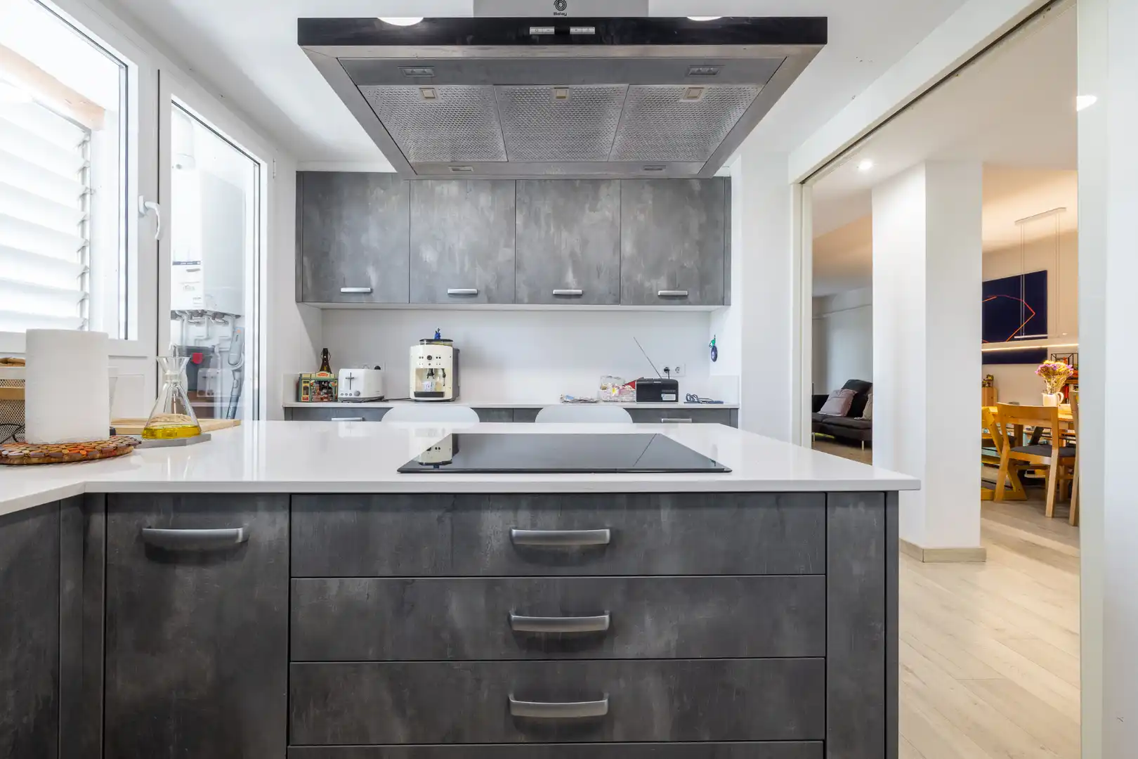 Cocina de Piso en venta en Sant Cugat del Vallès con Aire acondicionado, Calefacción y Parquet