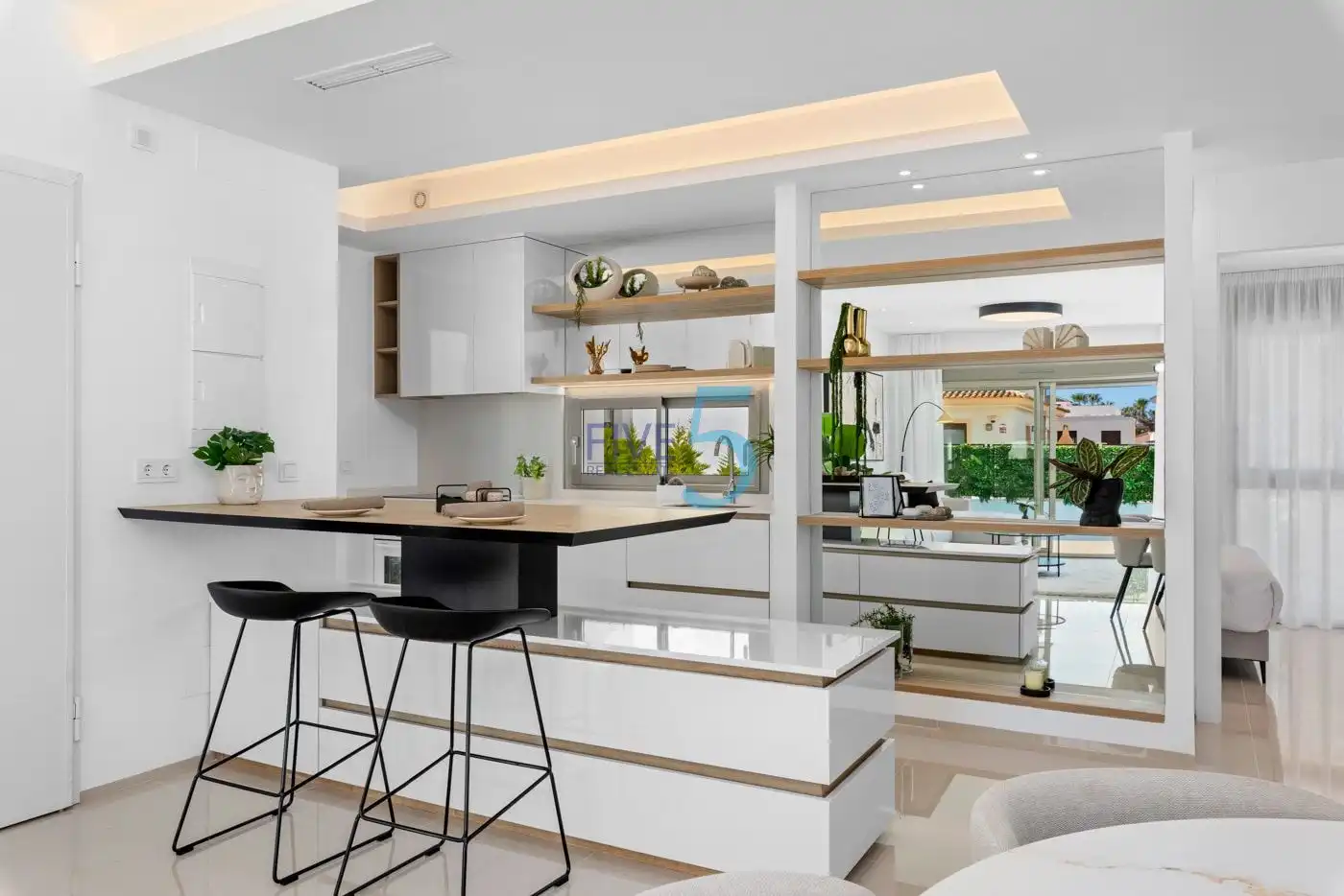 Cocina de Casa o chalet en venta en Centro