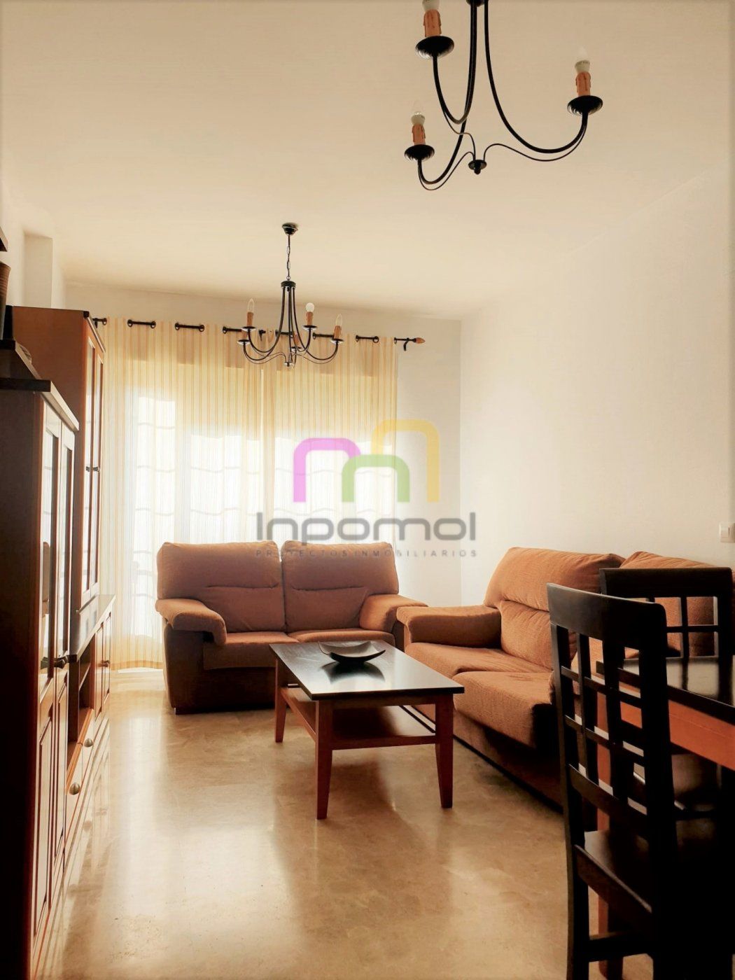 Living room of Apartment to rent in Badajoz Capital  with Air Conditioner, Heating and Private garden