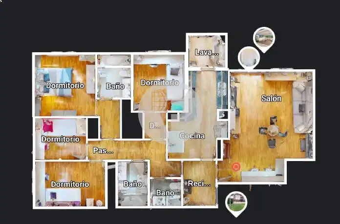Ático en venta en  Palma de Mallorca con Aire acondicionado, Calefacción y Terraza