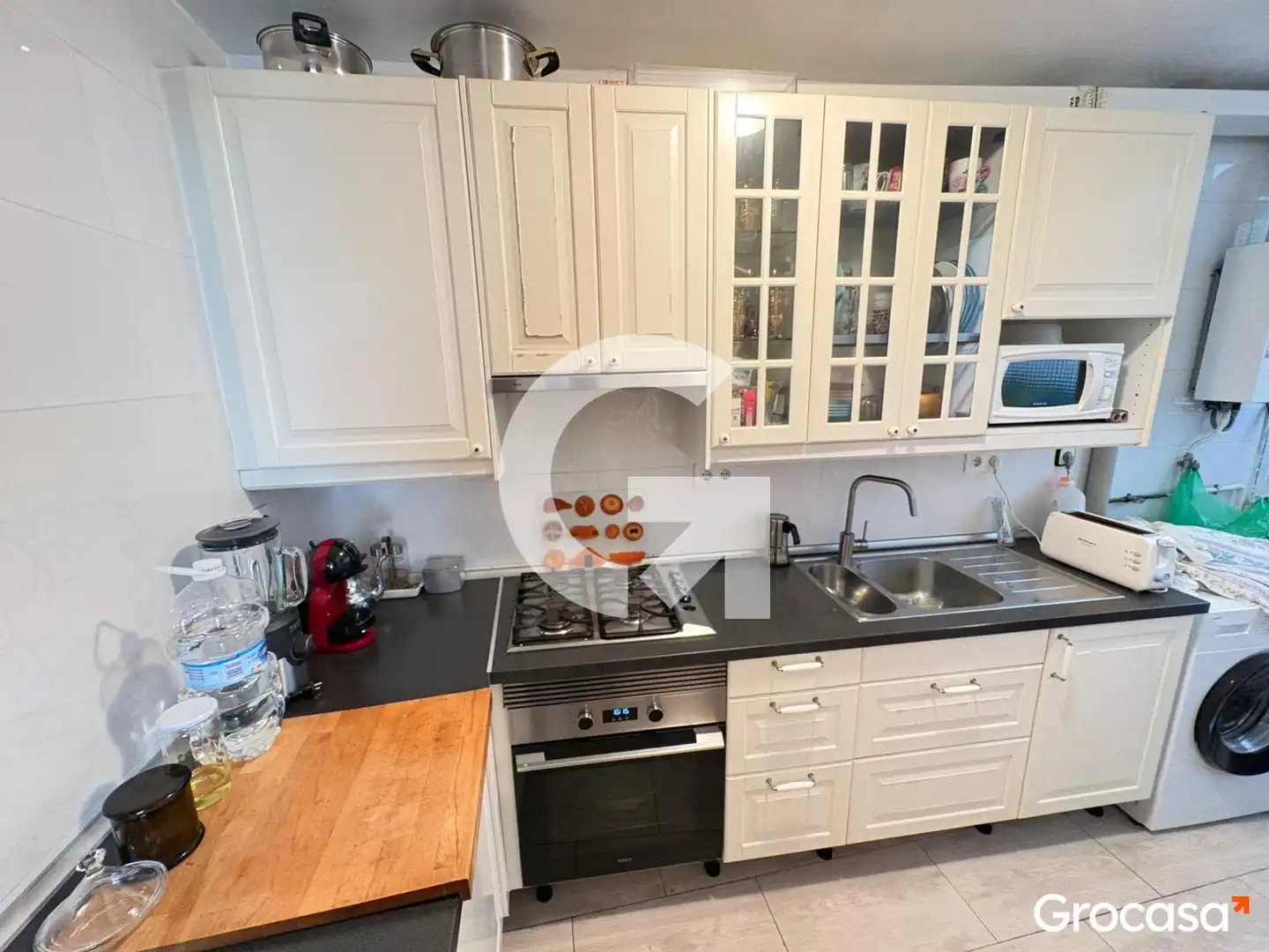 Cocina de Piso en venta en Mataró con Aire acondicionado, Horno y Balcón