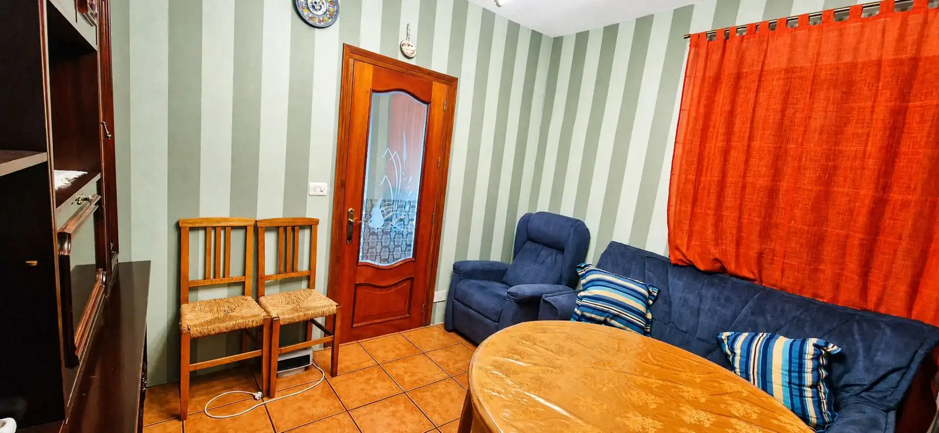 Living room of Houses for sale in Guijo de Santa Bárbara  with Terrace and Furnished